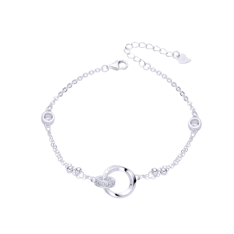  Pulsera de Aros y Puntos de Luz
